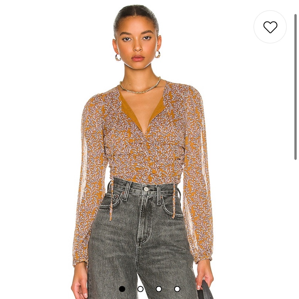 MinkPink - Mirleft Chiffon Top in Multi